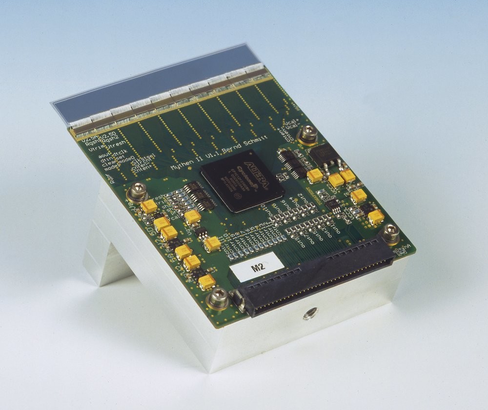Picture of a MYTHEN module.