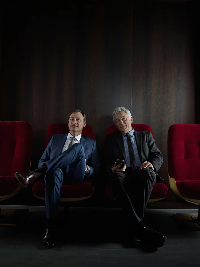 Die Gründer des Filmstudios: Luc Patthey und Hans Braun (Foto: Scanderbeg Sauer Photography)