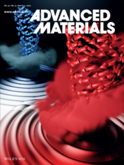 Cover page of the Advanced Materials issue