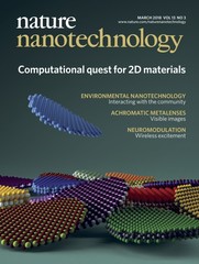 Cover of nature nanotechnology March 2018