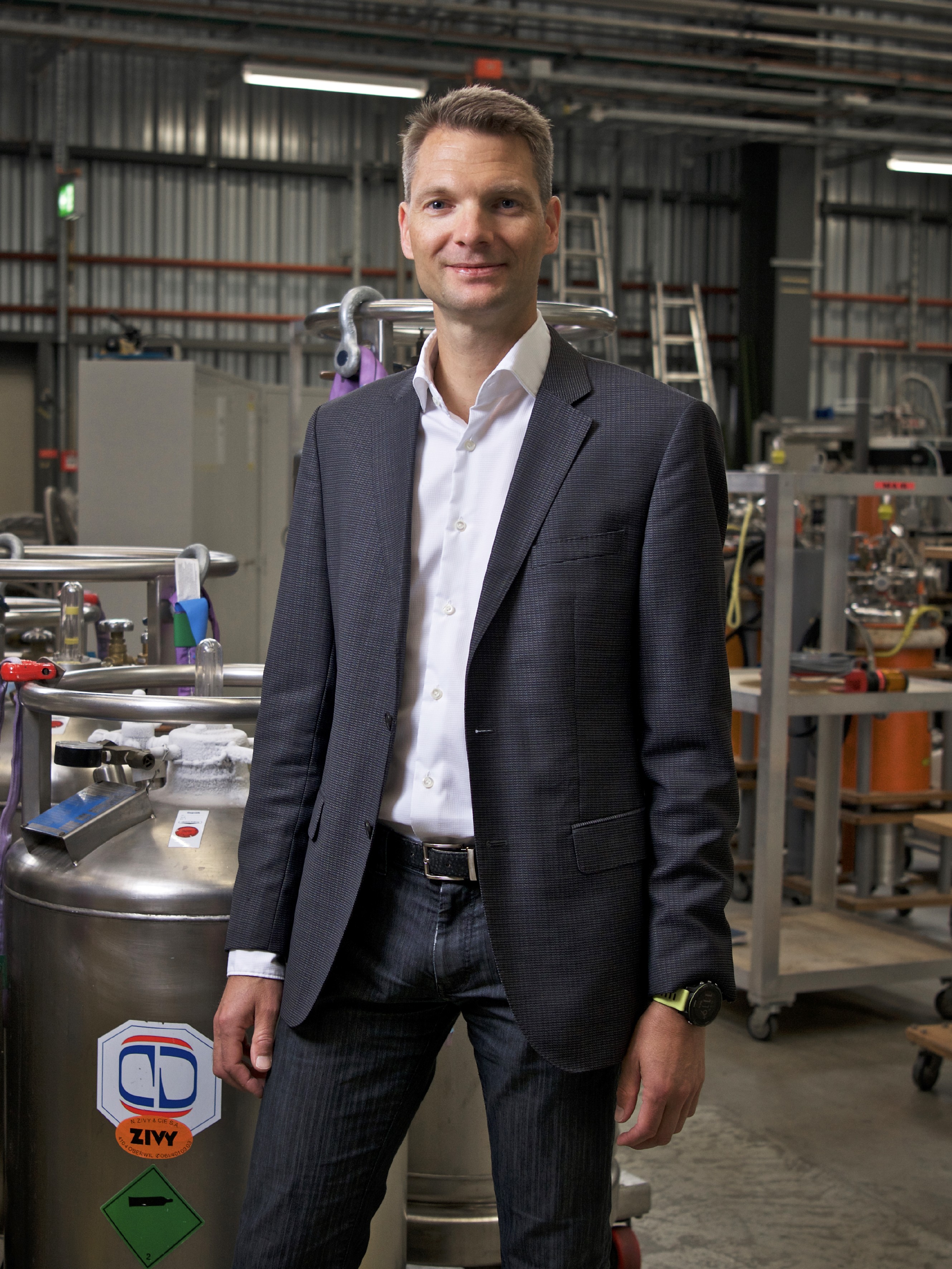 Henrik Rønnow, neutron scientist at the Swiss Federal Institute of Technology Lausanne EPFL. (Photo: Paul Scherrer Institute/Markus Fischer)