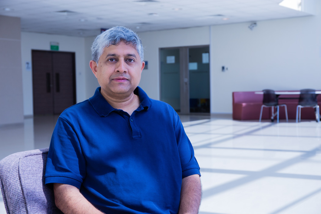 G. V. Shivashankar, chef de groupe à la division de recherche Biologie et Chimie du PSI 