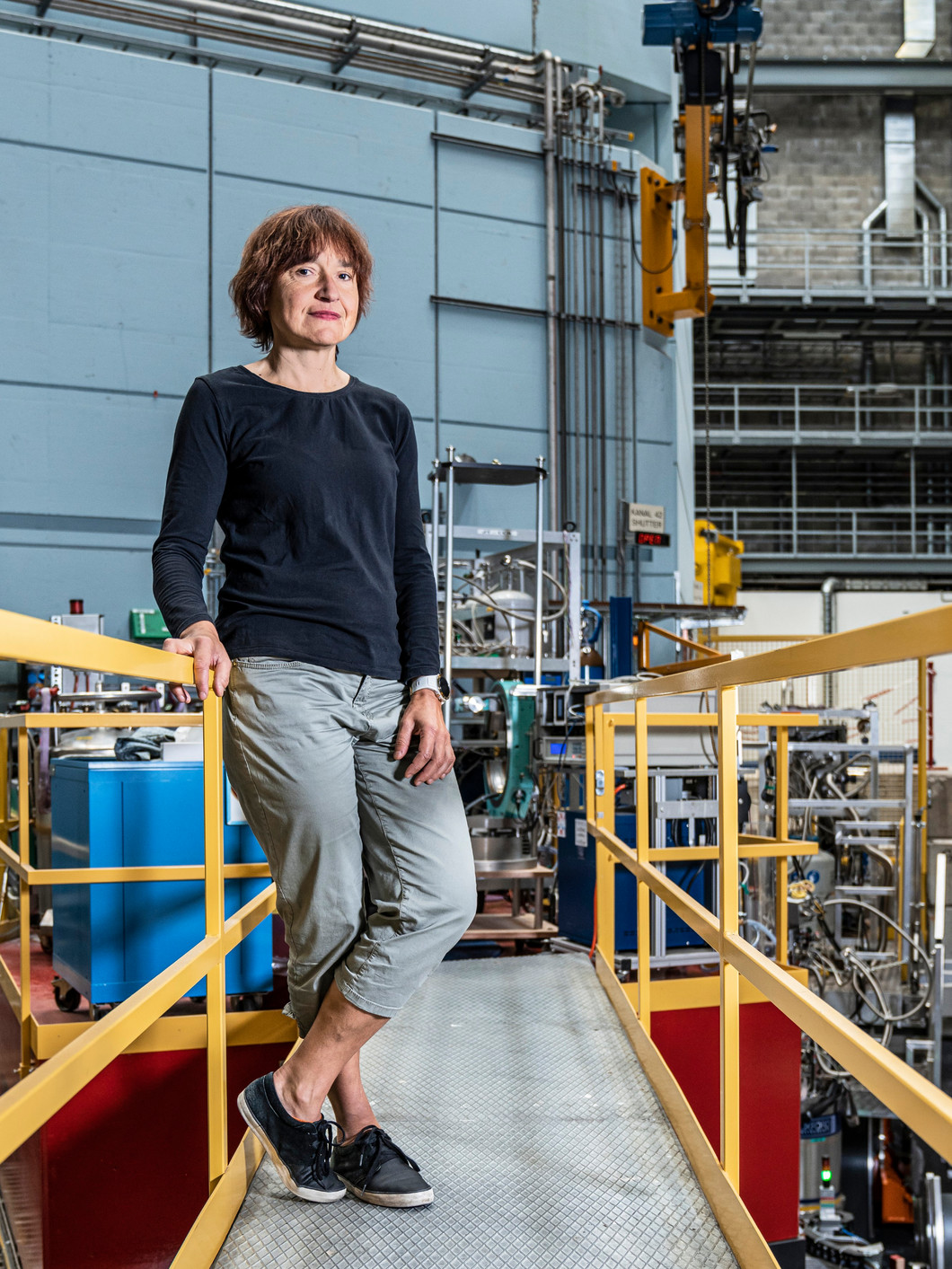 Oksana Zaharko heads the Solid Structures research group at the Paul Scherrer Institute