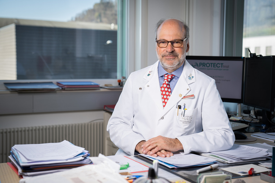 Damien C. Weber, directeur du Centre de protonthérapie et médecin-chef au PSI