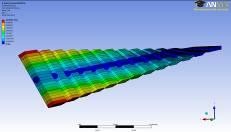 elastic deformation by Ansys