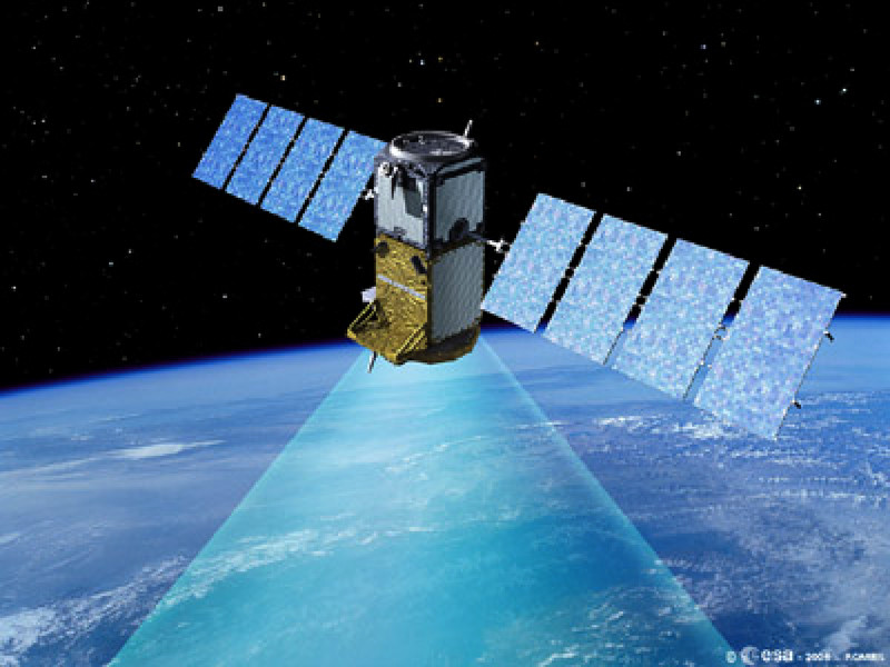 Der Giove B Satellit des ESA Navigationssystems GALLILEO (Quelle: ESA/GALILEO)