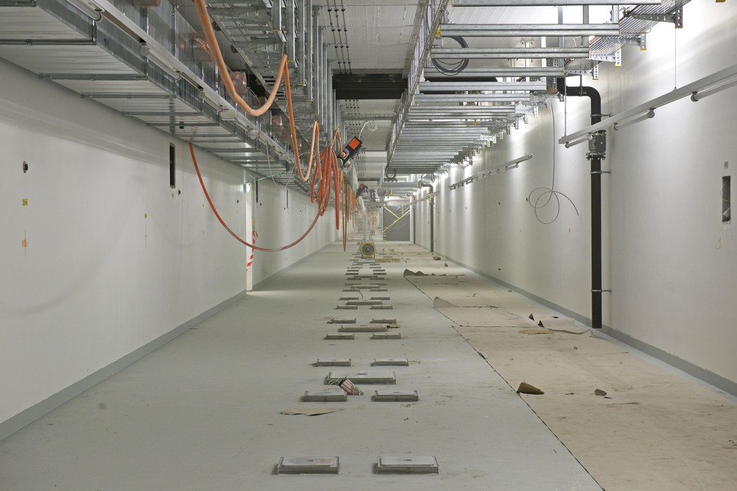 At the beginning of 2015, the SwissFEL beam tunnel was still empty.