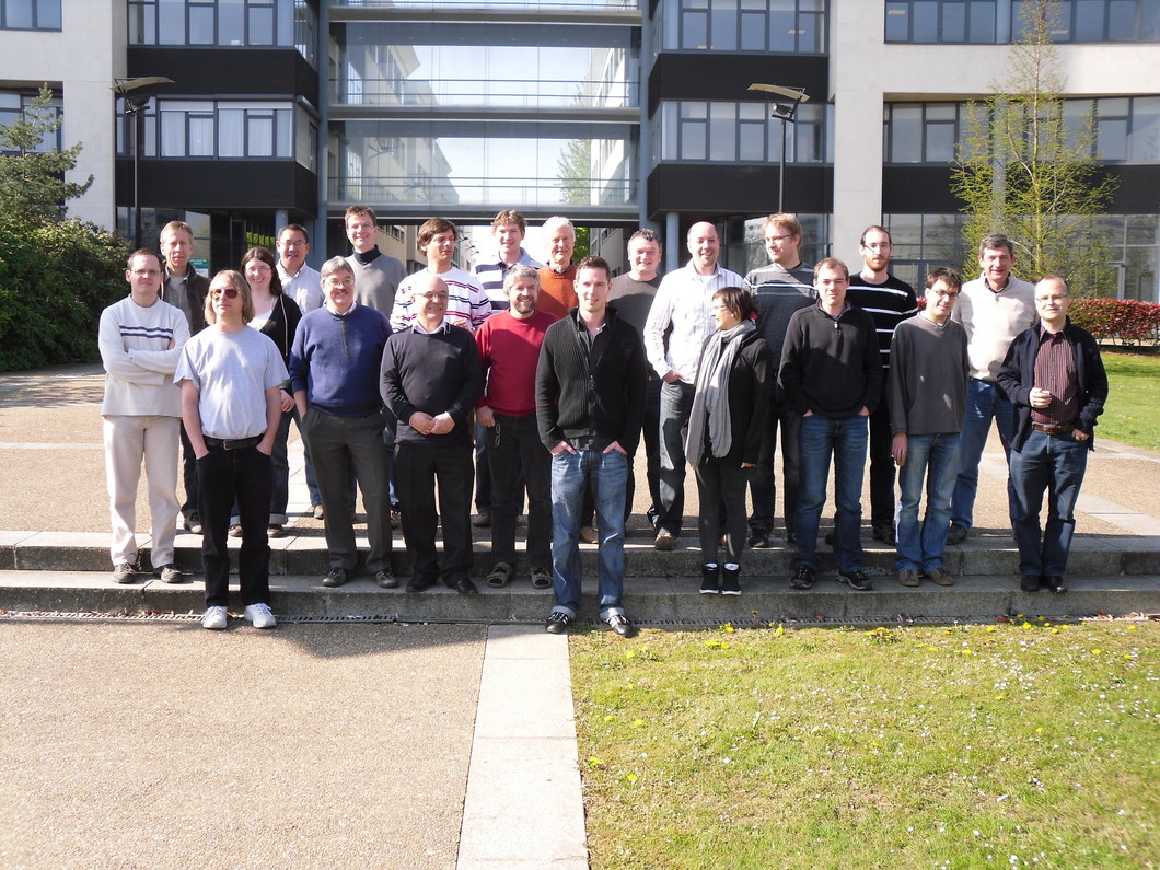 Picture taken at our collaboration meeting at LPC Caen, 23. April 2010