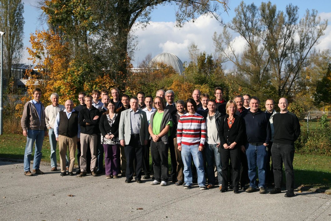 Picture taken at our collaboration meeting in Garching, 17. October 2008