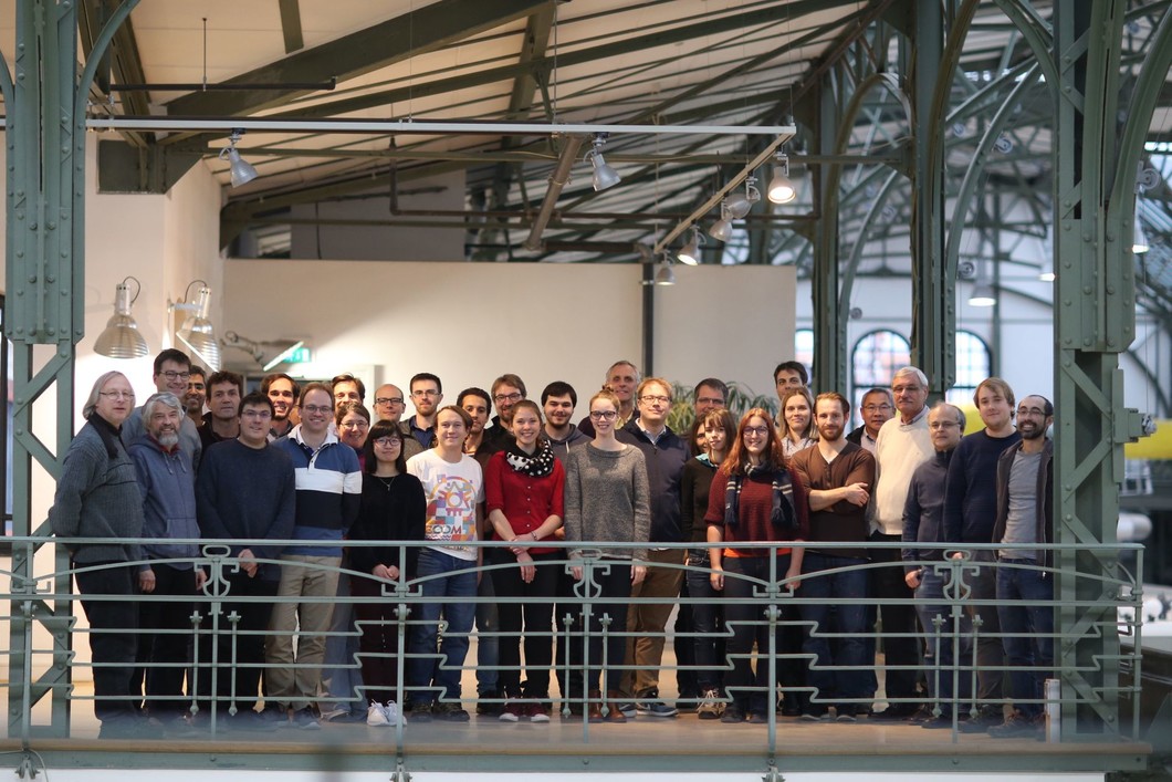 Picture taken at our collaboration meeting at PTB Berlin, 23 November 2018