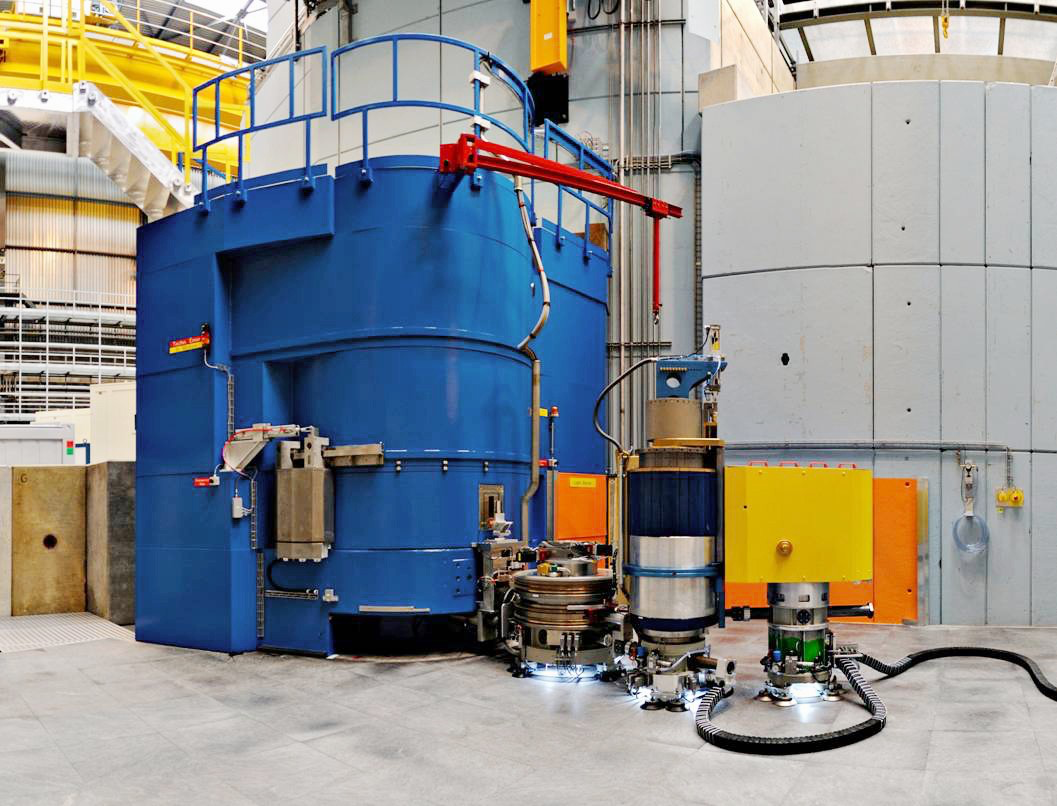 The neutron scattering experiments for this study were carried out with the three-axis spectrometer EIGER at the Swiss Spallation Neutron Source SINQ at PSI.