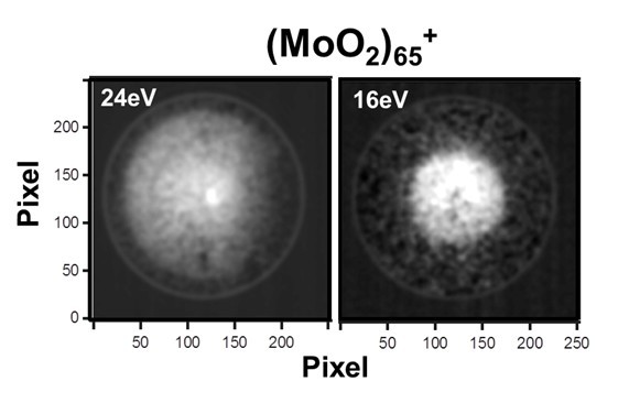 Photoelectron VMI Images of molybdenum oxide Clusters 1