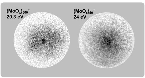 Photoelectron VMI Images of molybdenum oxide Clusters 2