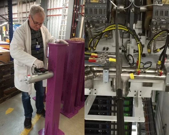 Radiologische Charakterisierungsmessungen