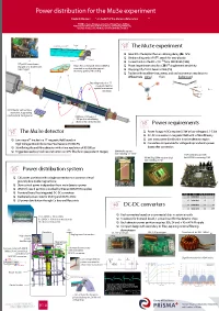 Mu3e Powering
