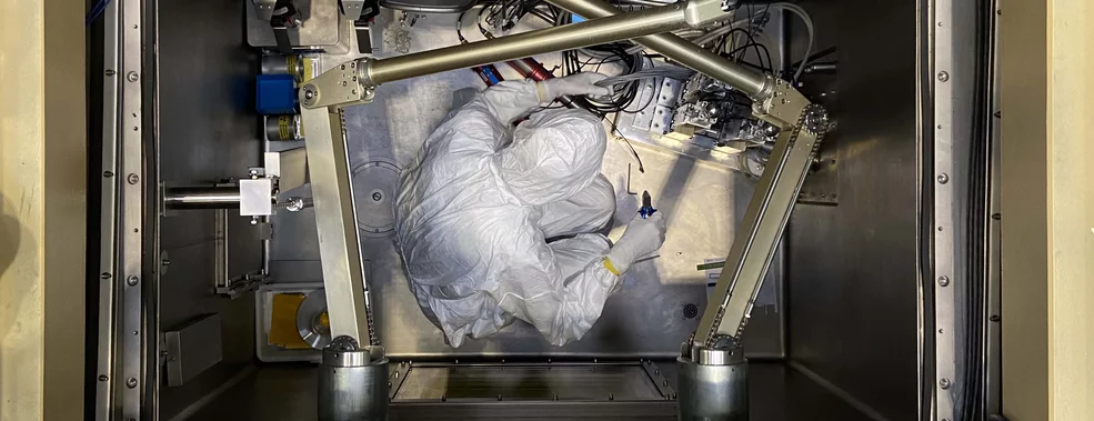 Upgrade works at PNA Upgrade works carried out at the PNA facility as part of the Neutron Irradiation Service (NIS).