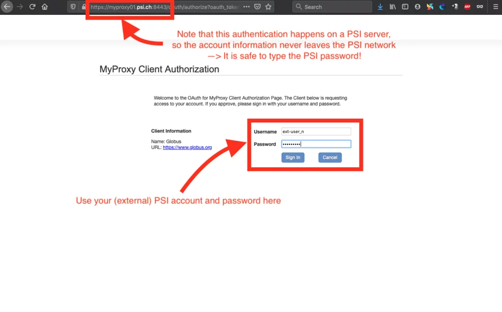 Globus Online, Step 4