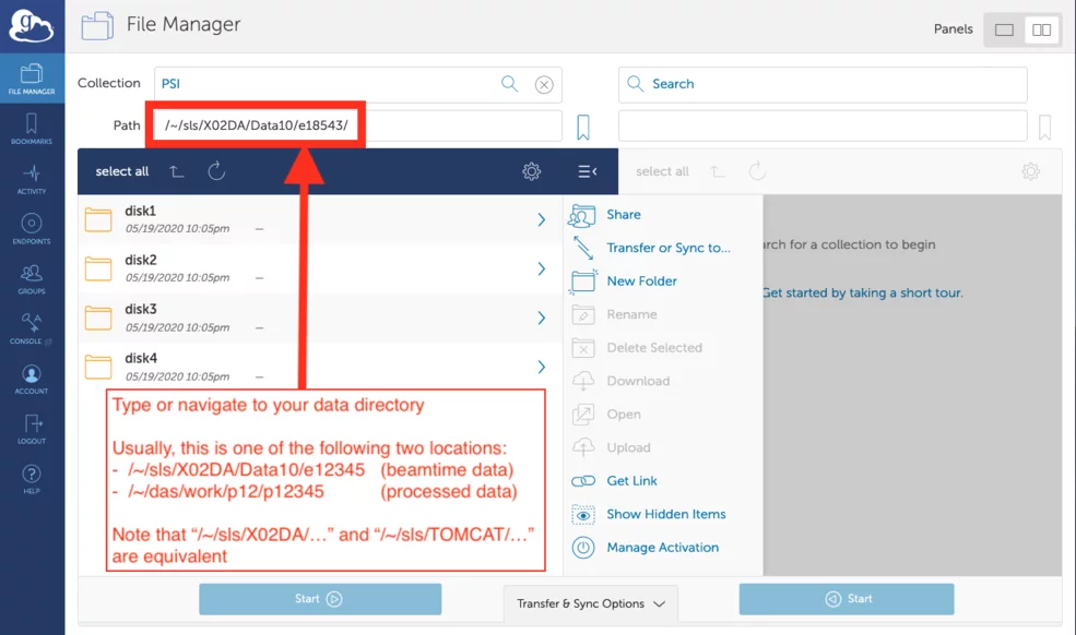 Globus Online, Step 6