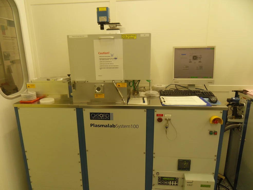Oxford PlasmaLab 100 RIE/ICP