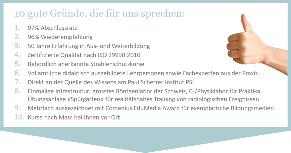 Gute Gründe für uns