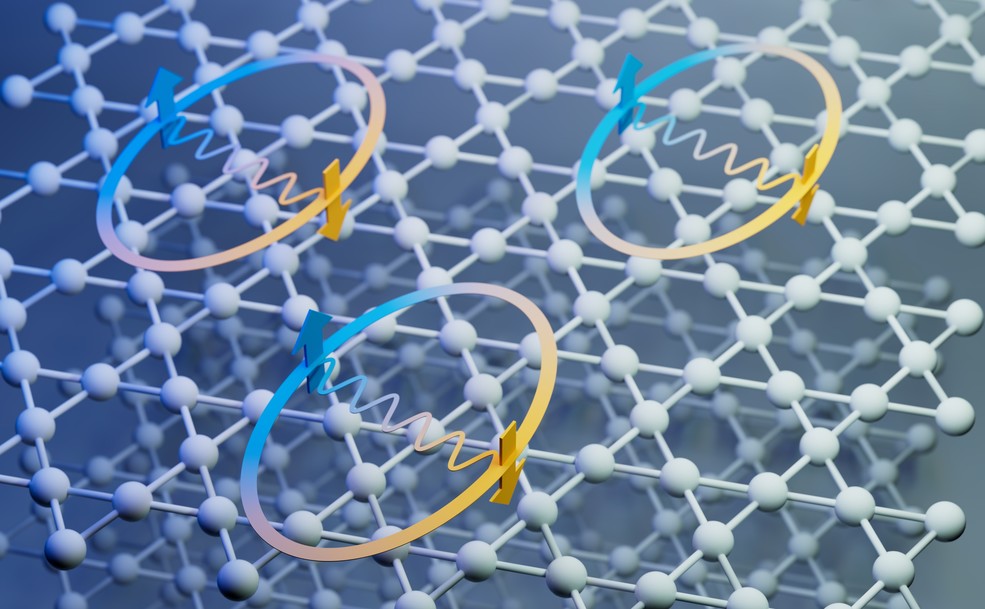 Researchers revealed how electrons pair up within the kagome lattice in an unusual conformation, giving rise to unconventional superconductivity (Image: Paul Scherrer Institute/ Mahir Dzambegovic) 