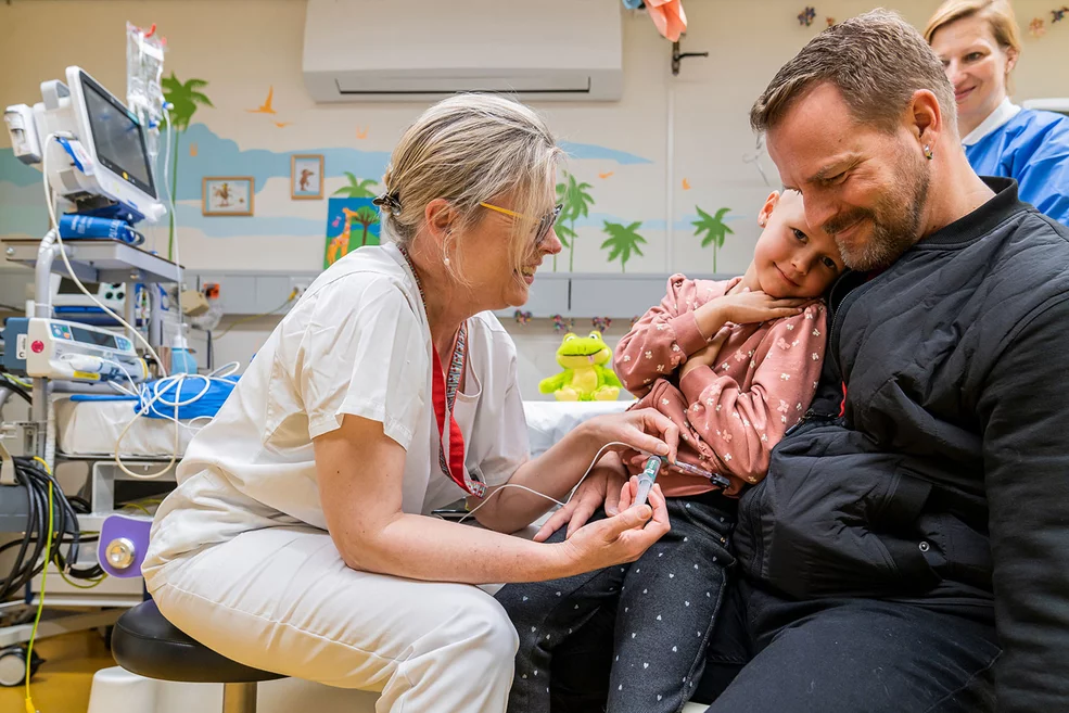 Behandlungen bei Babys und Kindern