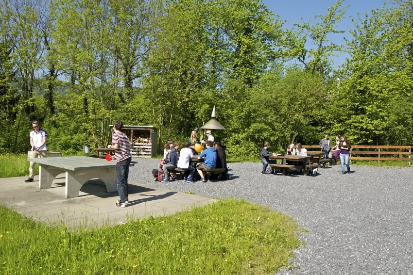Grillstelle beim Restaurant OASE
