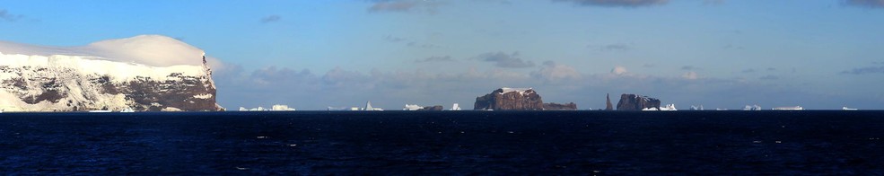 Buckle Island and Sabrina Rock, Balleny Islands, East Antarctica