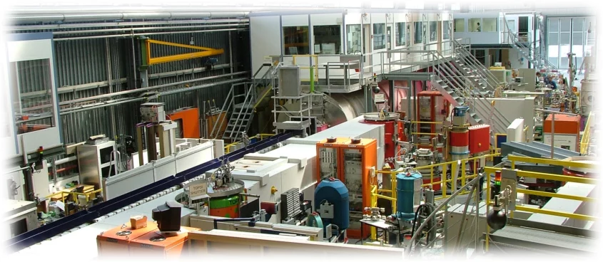 Picture of the Small Angle Neutron Scattering facility at SINQ