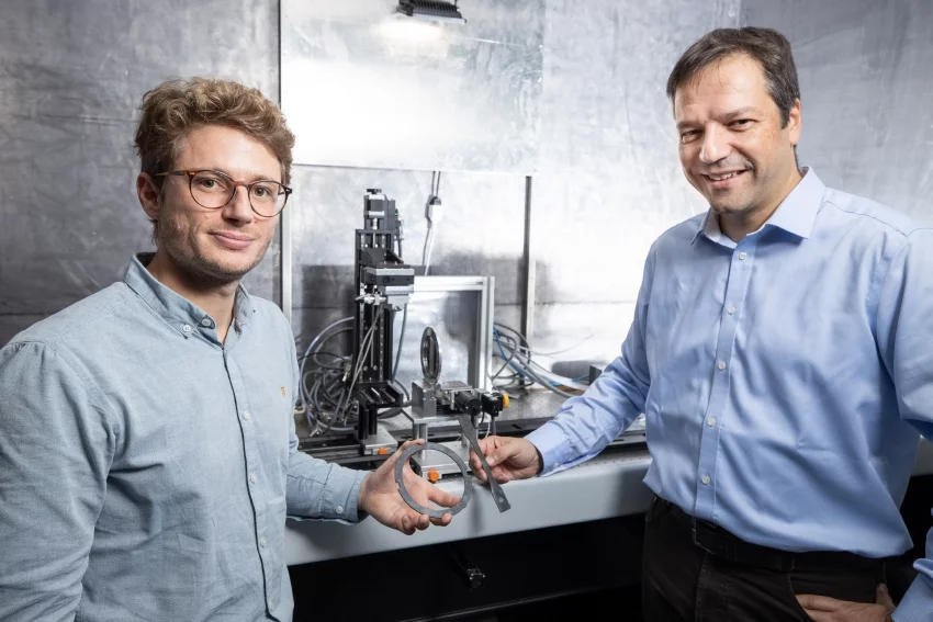 Matias Kagias (links) und Marco Stampanoni