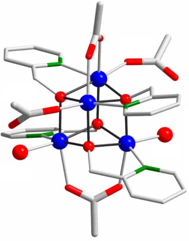 cubane catalyst for water splitting
