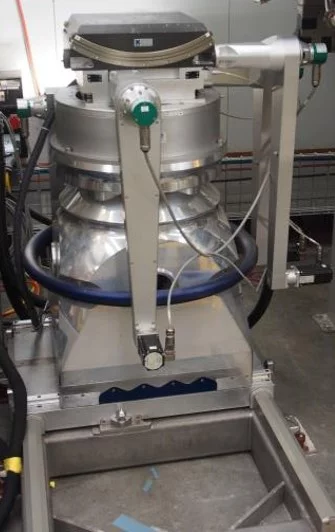 Picture SANS-II sample table used for SANS-LLB