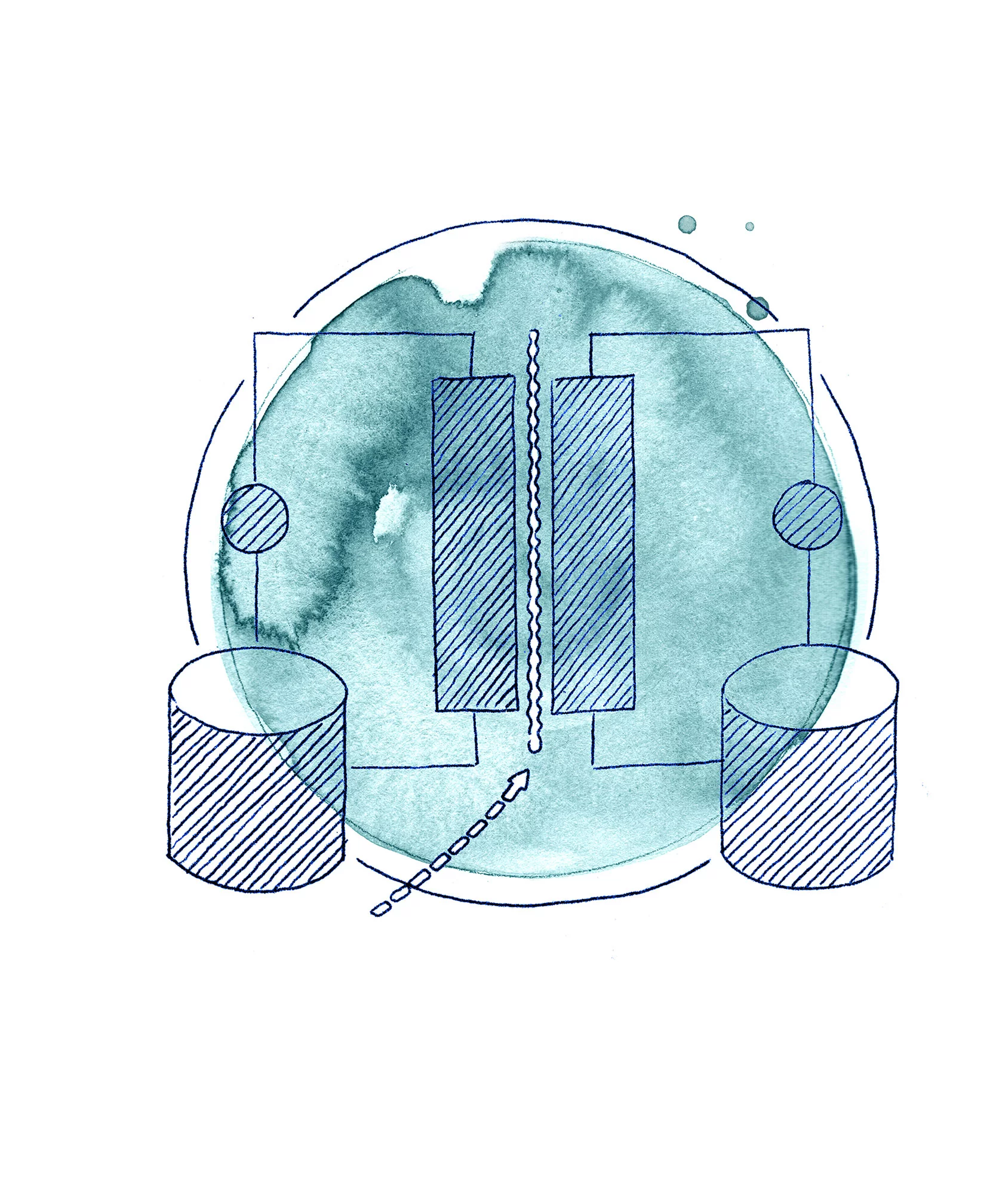 With the new membrane from Oldenburg's company, large-scale stationary batteries should become significantly more effective.