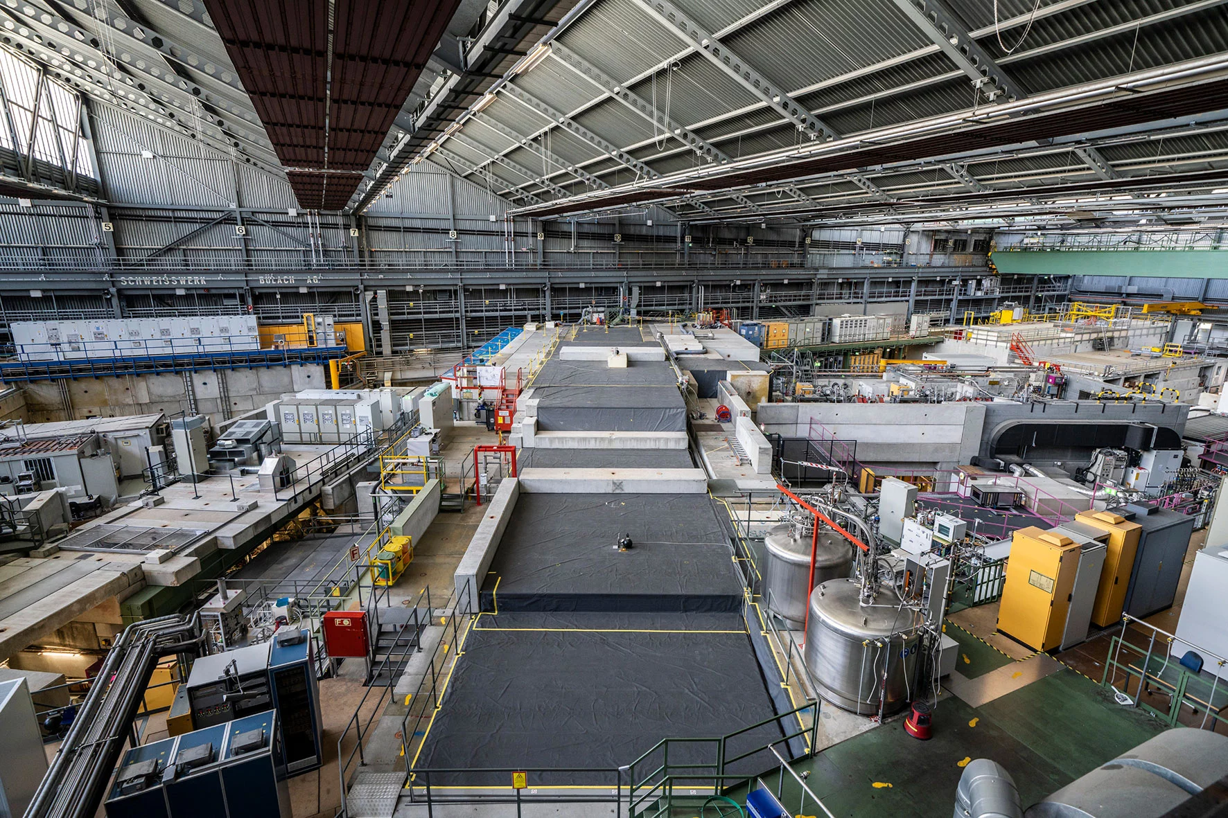 Target M (in front) and Target E (in back)