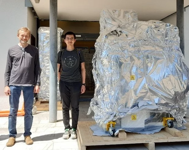 new SPTS Rapier system unpacked
