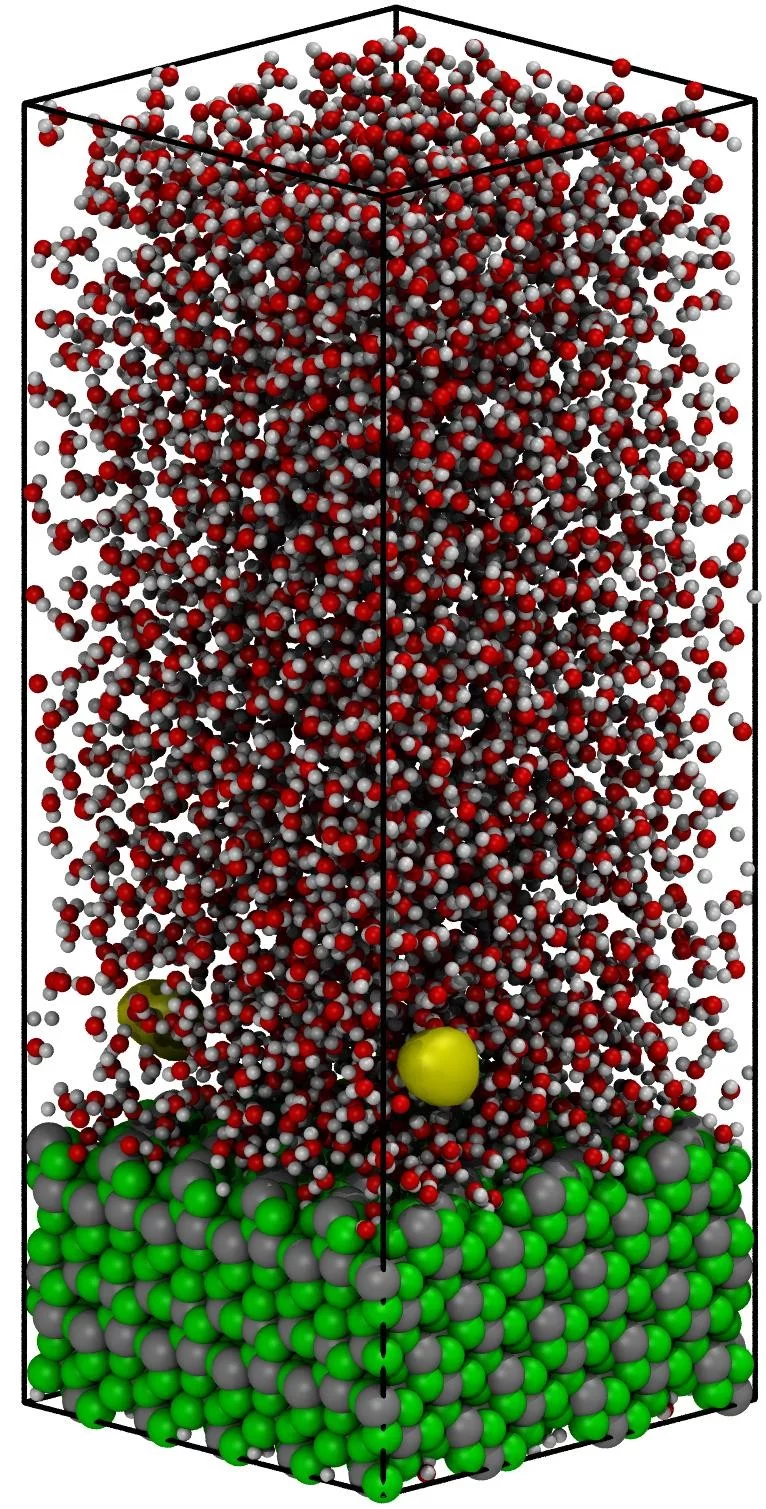 heterogeneous water nucleate boiling