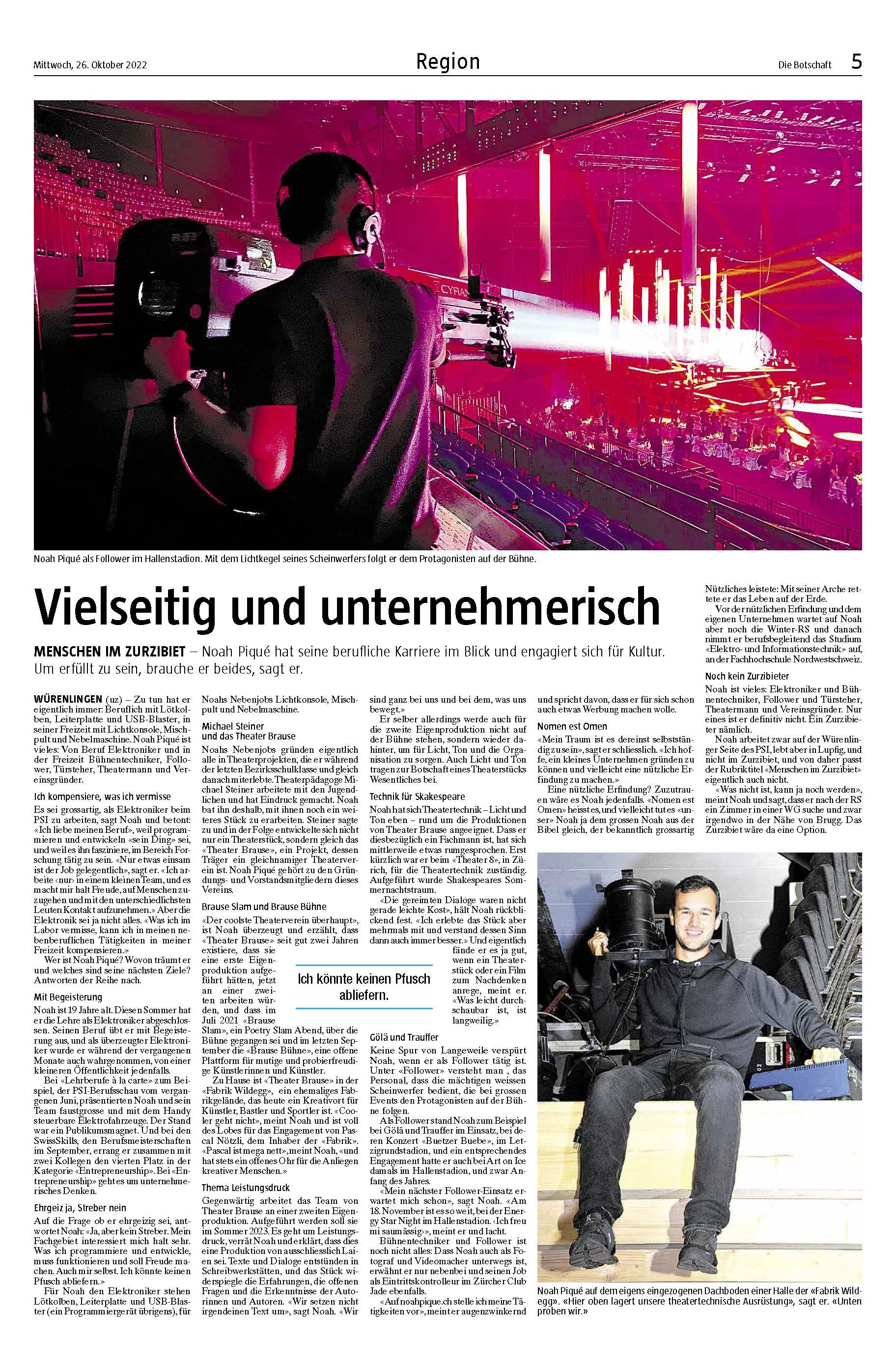 Artikel Botschaft