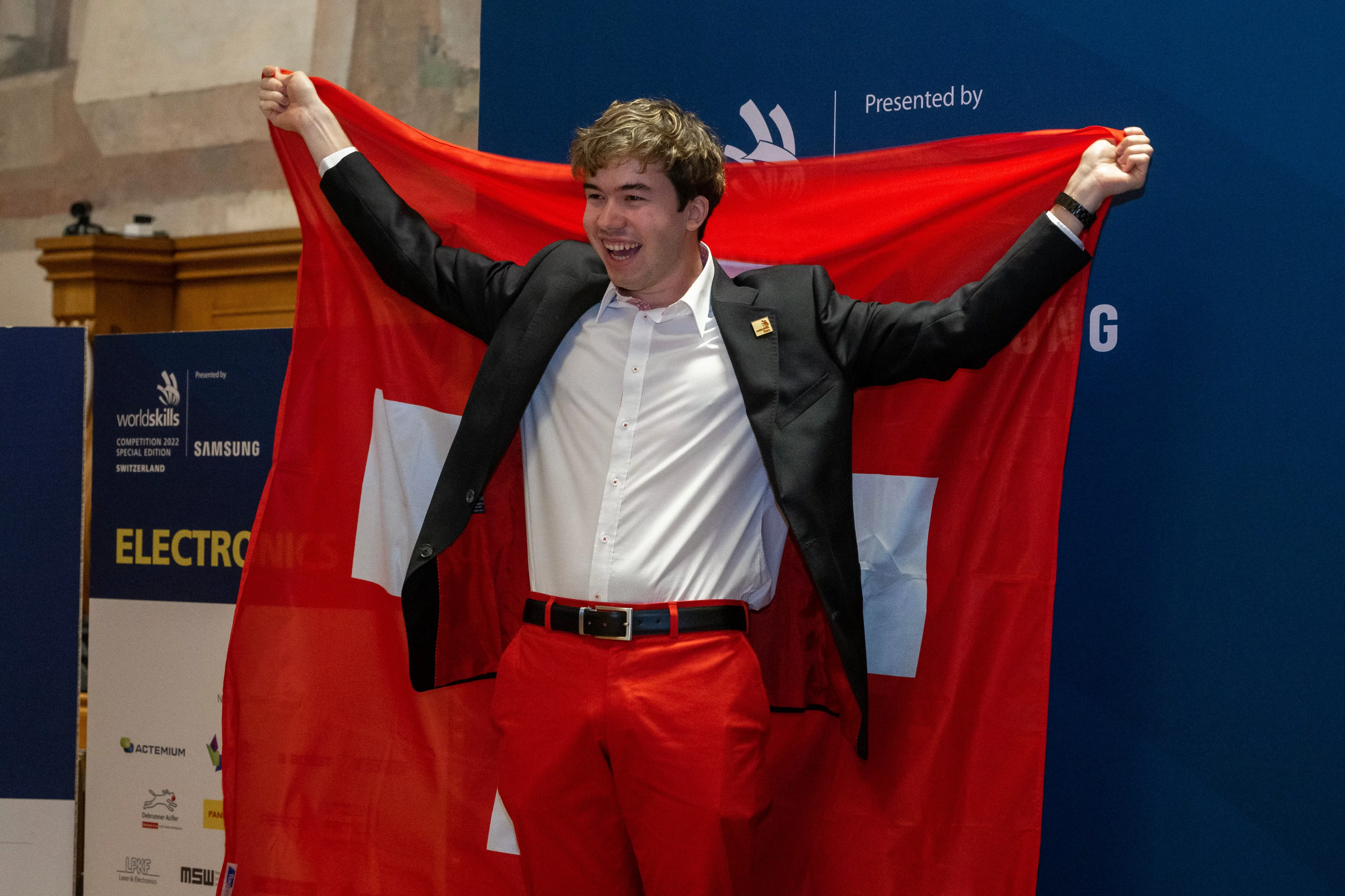 WorldSkills PSI-Elektroniker Mario Liechti 