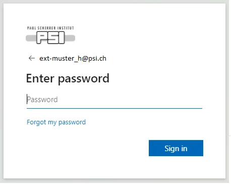 Enter Password