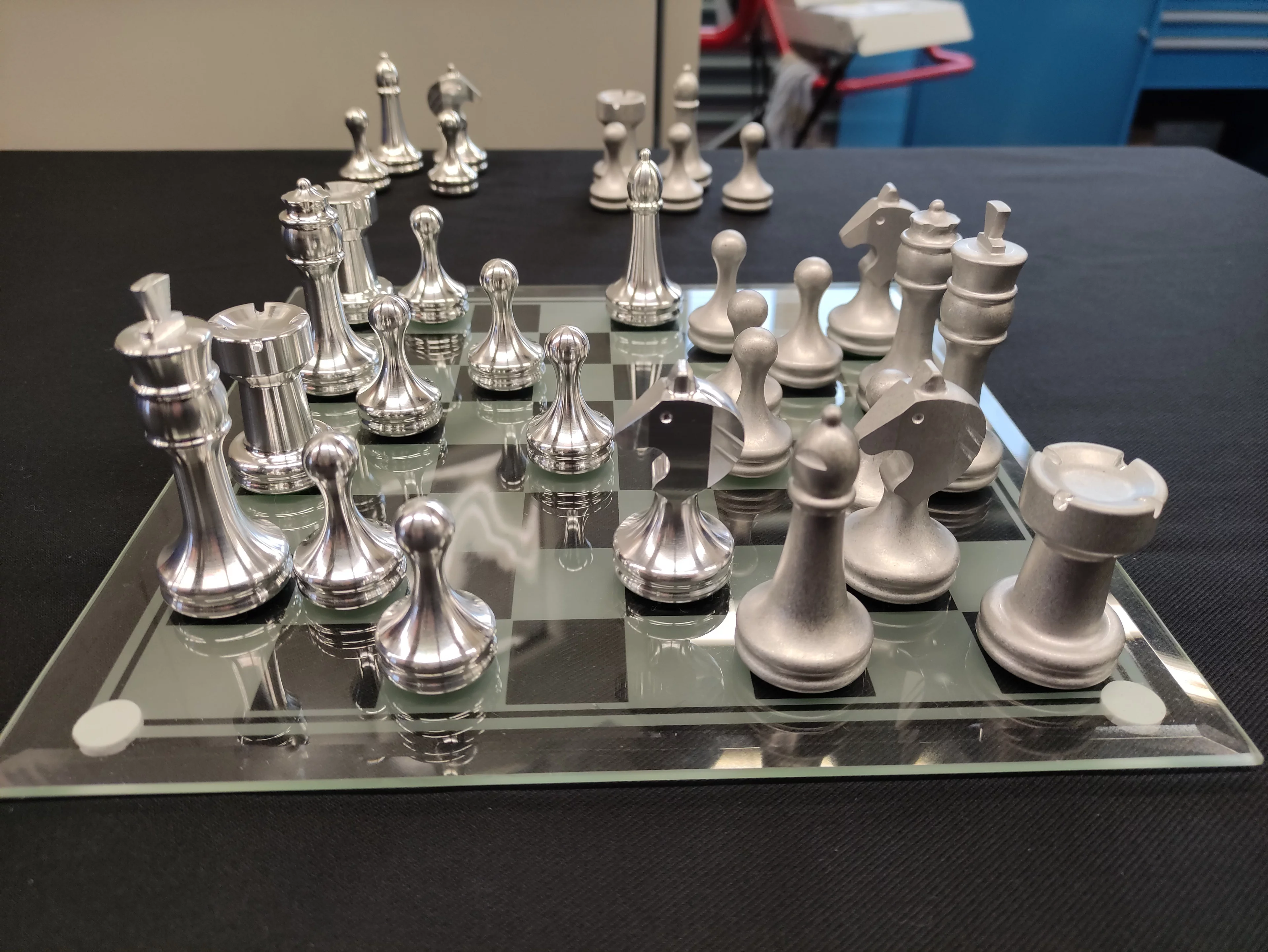 Direktion besucht Werkstatt