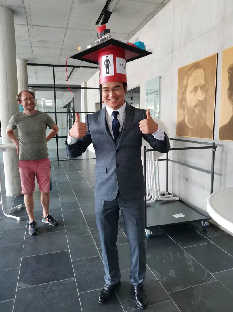 Graduation of Tiancheng Zhong