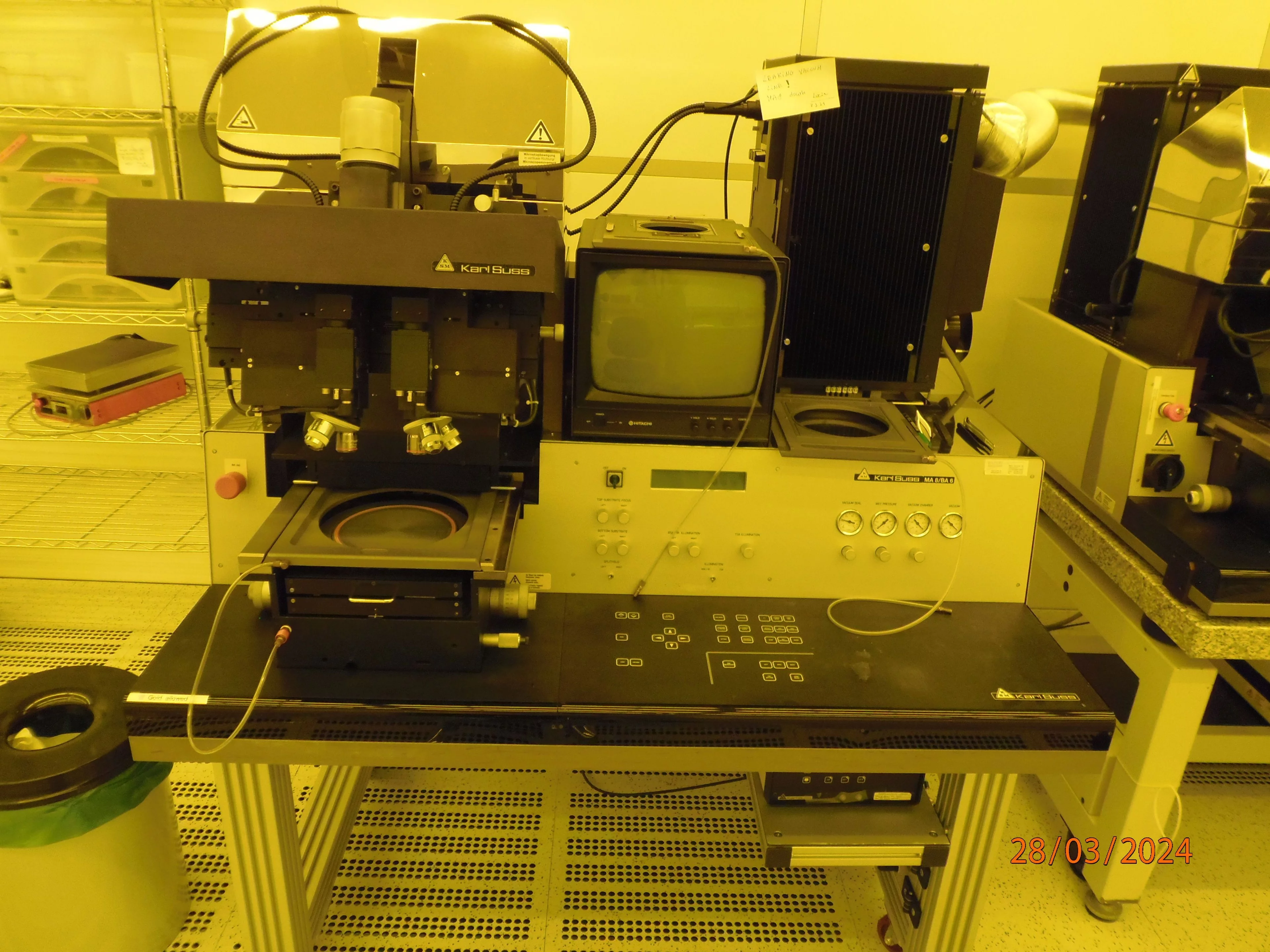 SUSS MicroTec Mask Aligner MA8 -BA6