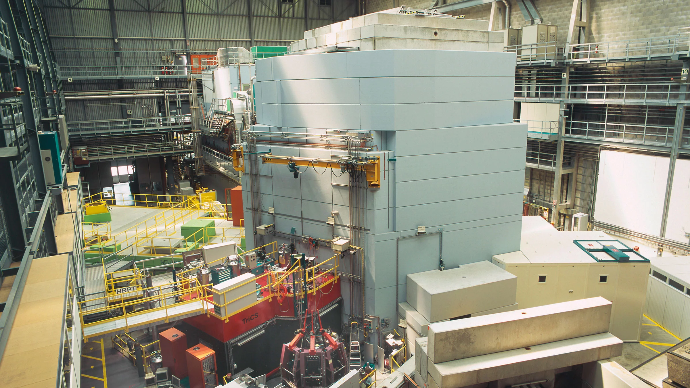 Put into operation in 1996:The SINQ spallation neutron source 
SINQ.