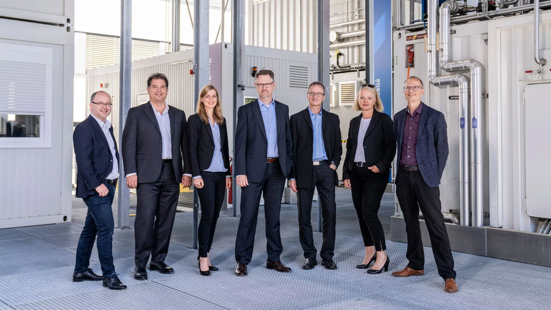 Das Technologietransfer-Team des PSI