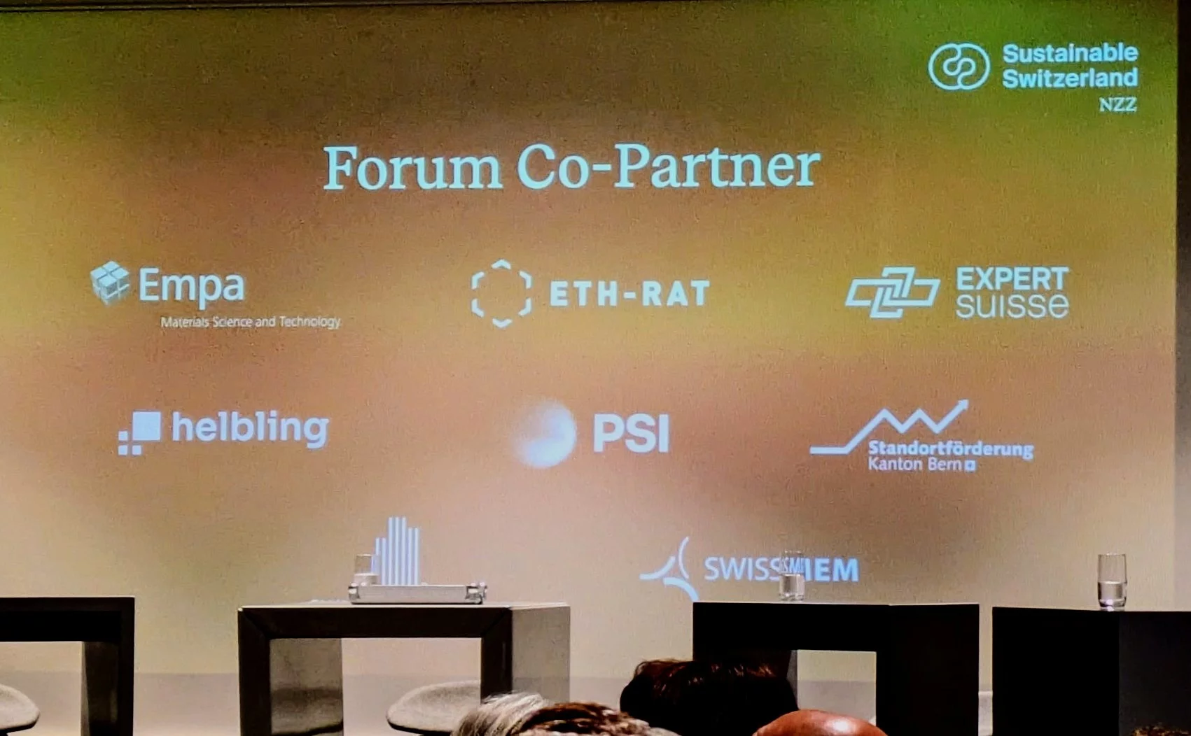 PSI is a partner of today's Sustainable Switzerland Forum in Bern.