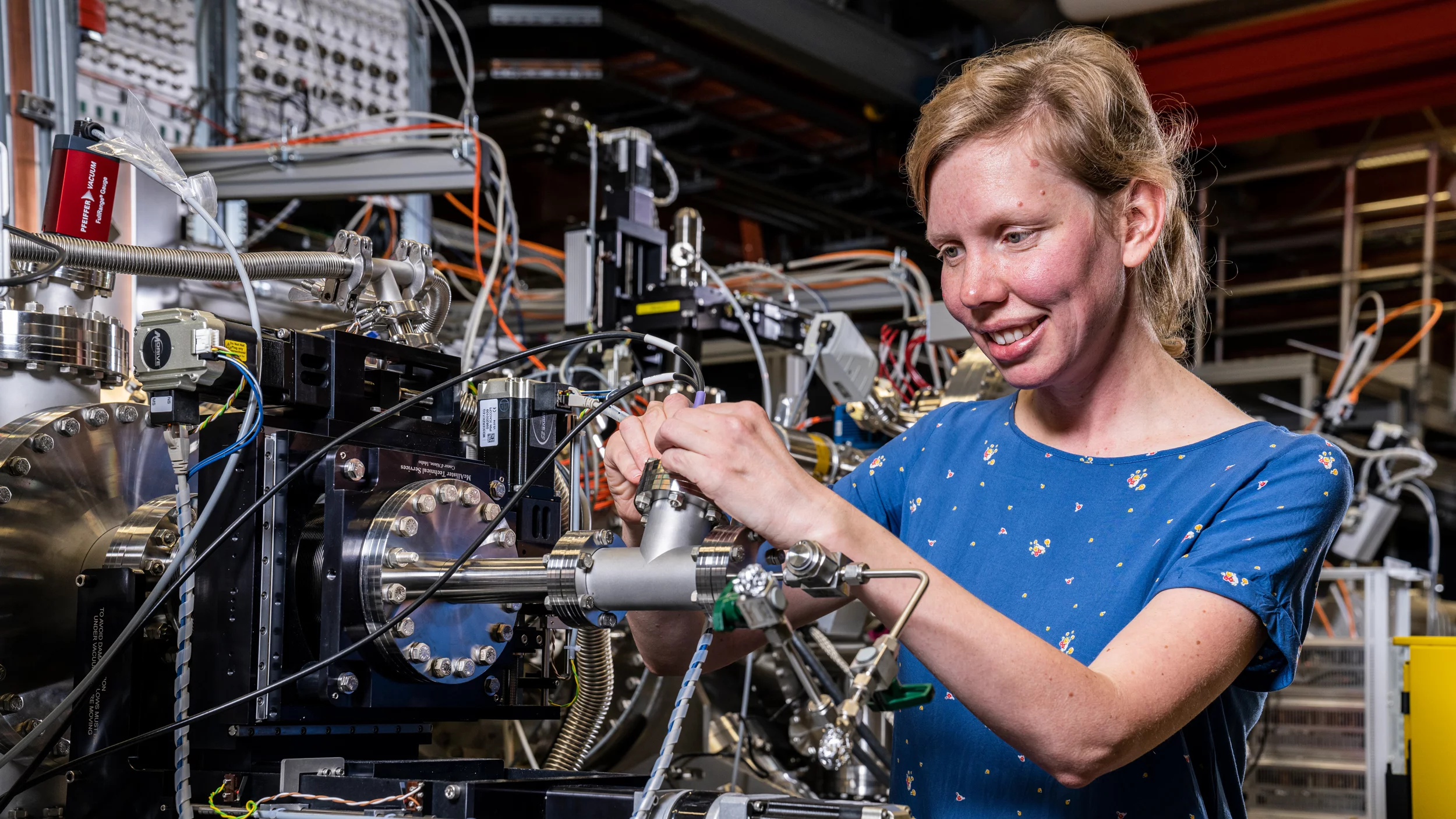 Kirsten Schnorr, group leader in photon science at PSI