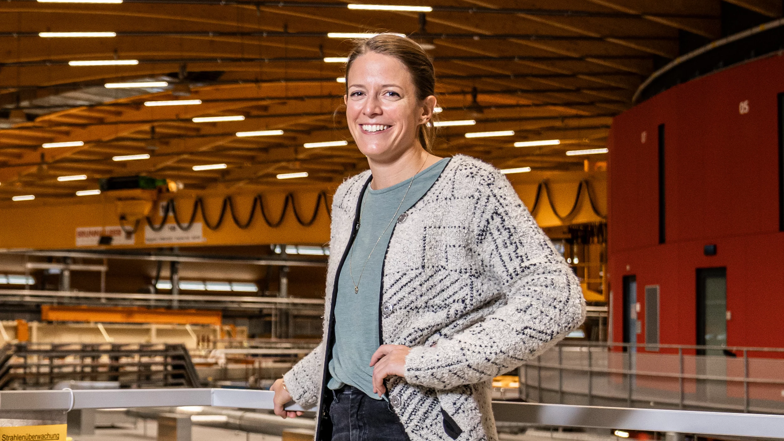 Marianne Liebi, group leader in Structure and Mechanics of New Materials at PSI