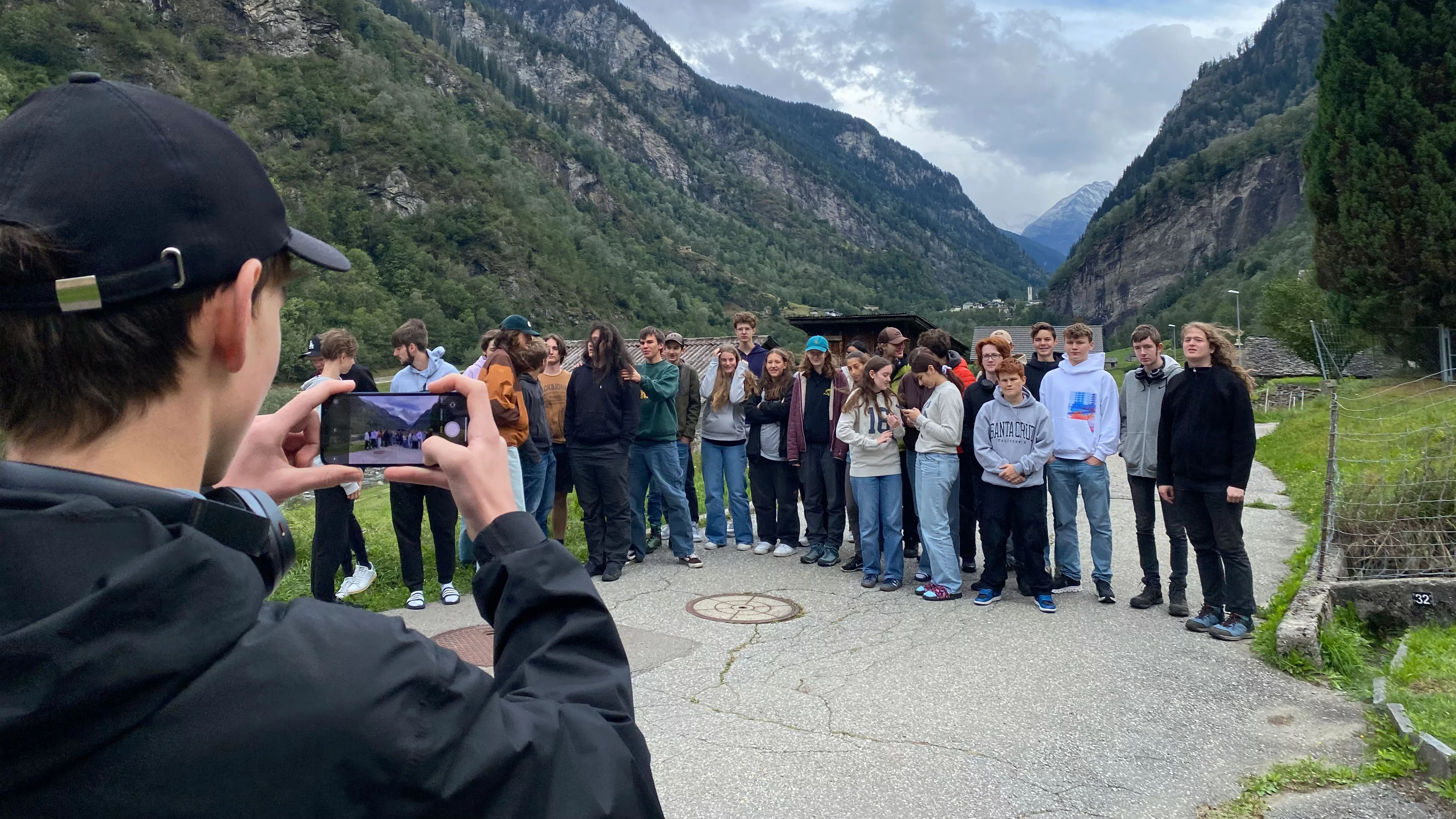Gruppenfoto im Lehrlingslager
