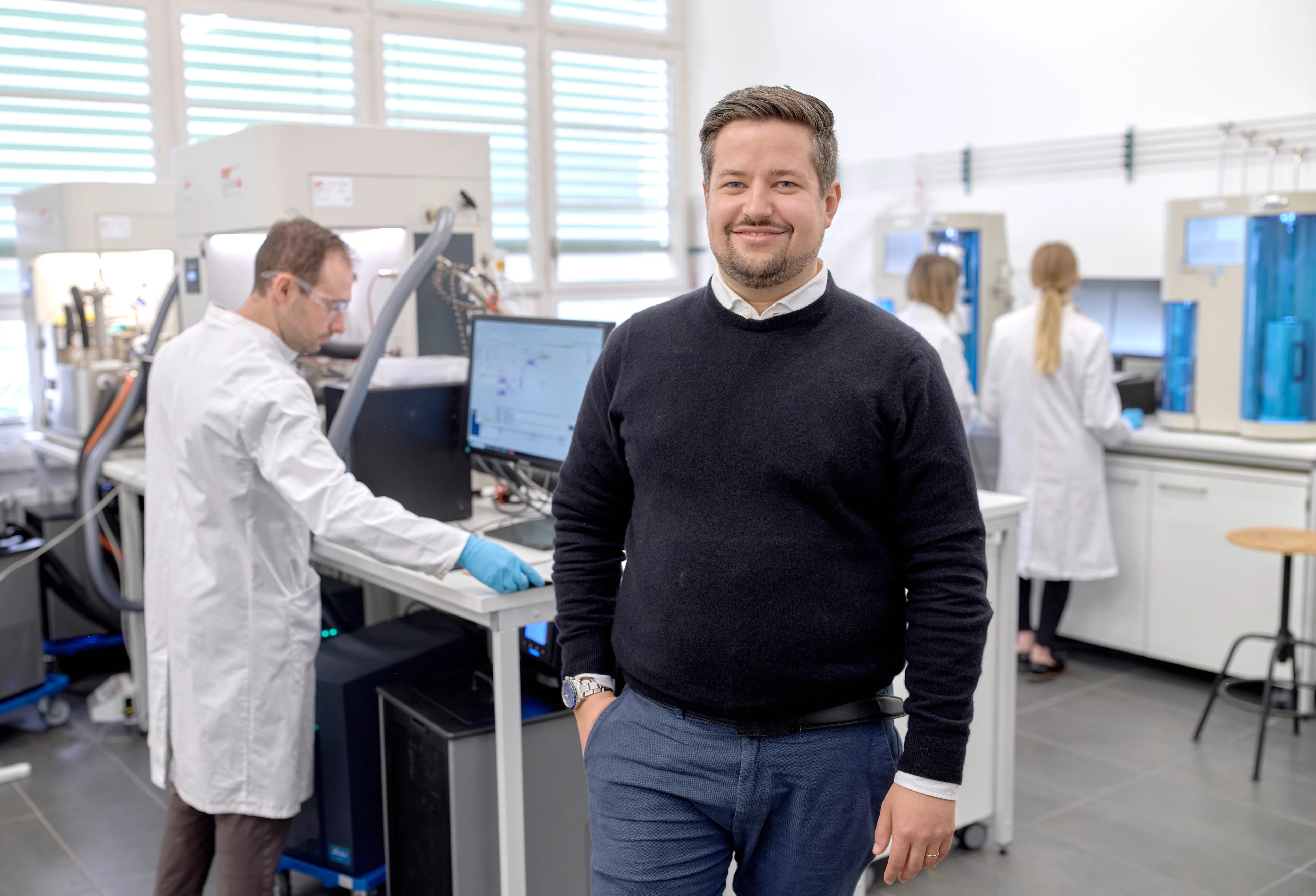 Daniel Steitz, Founder and CEO of novoMOF, is pleased with the successful funding round.