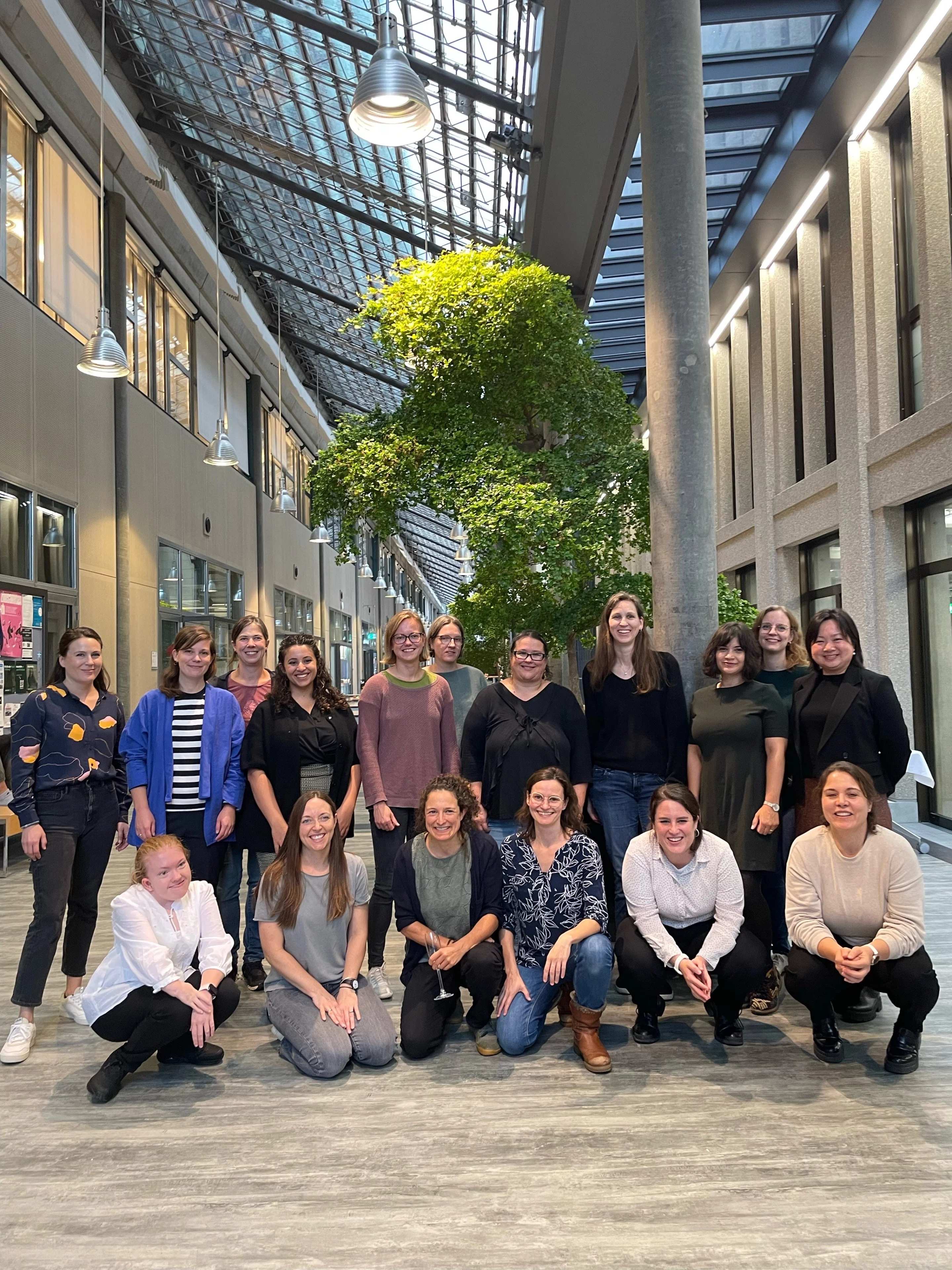Die Mentees der 5. Runde versammelt an der ETH